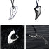 Natural Black Obsidian Carving Wolf Head Amulet Pendant Free Necklace Obsidian Blessing Lucky Pendants Fashion Jewelry