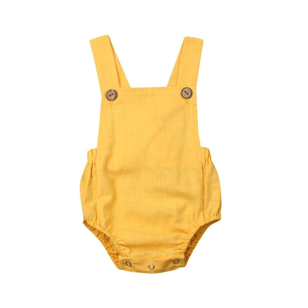 Casual Modern Newborn Kids Bodysuit Baby Boy Girl Clothes Jumpsuit Sunsuit For Girls