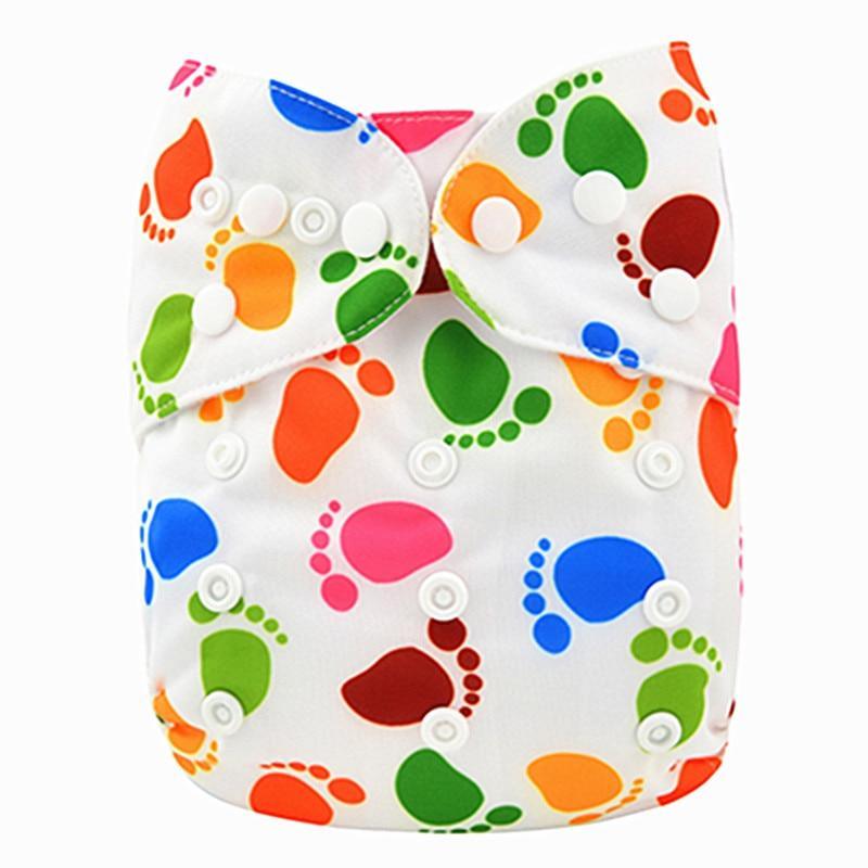 Modrn Printed Baby Pocket Cloth Diaper Nappy Reusable Adjustable Washable Nappies For Baby Boys and Baby Girls In Elegant Style