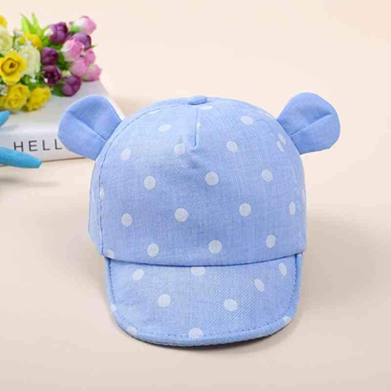 Modern fashion Cute Baby Caps Cute Ear For Baby Girl/Boy Beach Sun Hats Children with Adjustable Snapback Hat For Kids