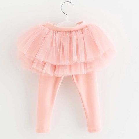 New Modern Baby Girls Leggings Toddler Girl Fall Clothes Pants Ballet Trousers for Kids Winter Warm Comfortable Leggings with Skirt