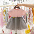 Modern Luxury elegant Newborn Baby Girl Dress for New Fashion  Cute Princess Baby Dress Infant Clothing