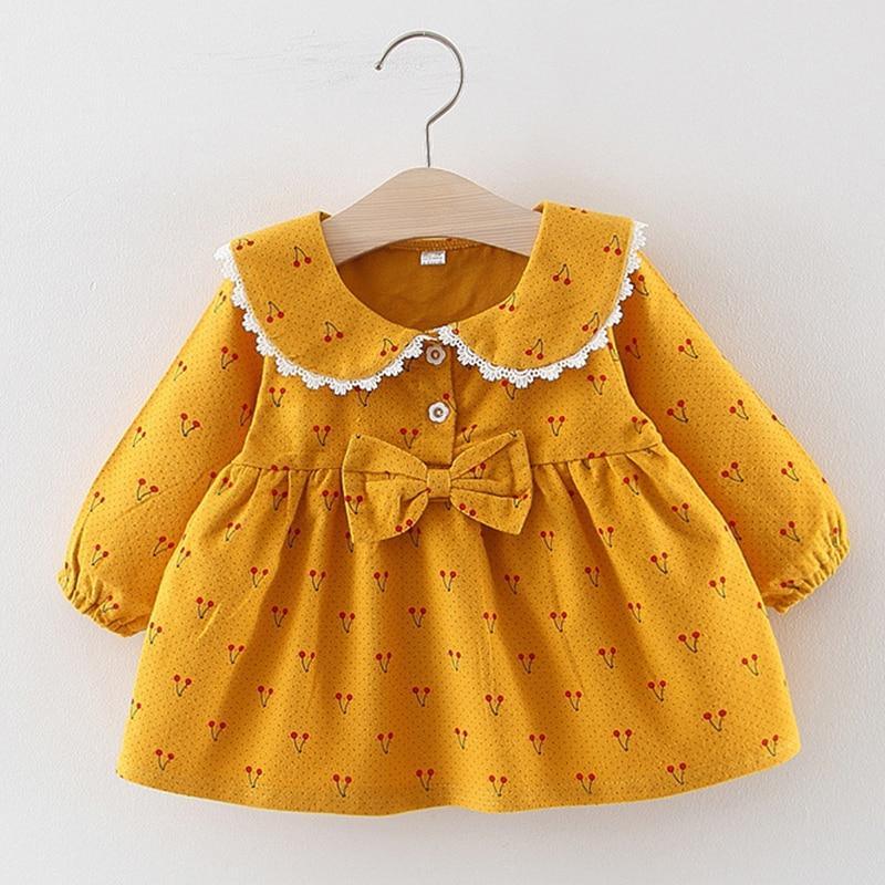 Luxury Modern Newborn Baby Girl Cartoon Dress With Bag Infant Clothing Toddler Dress In elegant New Design Made for Kids