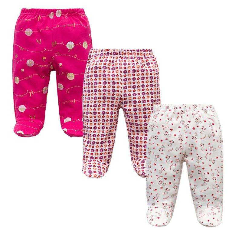 3PCS Baby Pants 100% Cotton Baby Girls and  Boys Clothes Unisex Casual Bottom PP Pants Newborn Baby Clothing For Children