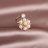 New Design Fashion Jewelry Opening High-Grade  Zircon Butterfly Ring Luxury Shiny Cocktail Party Ring For Women