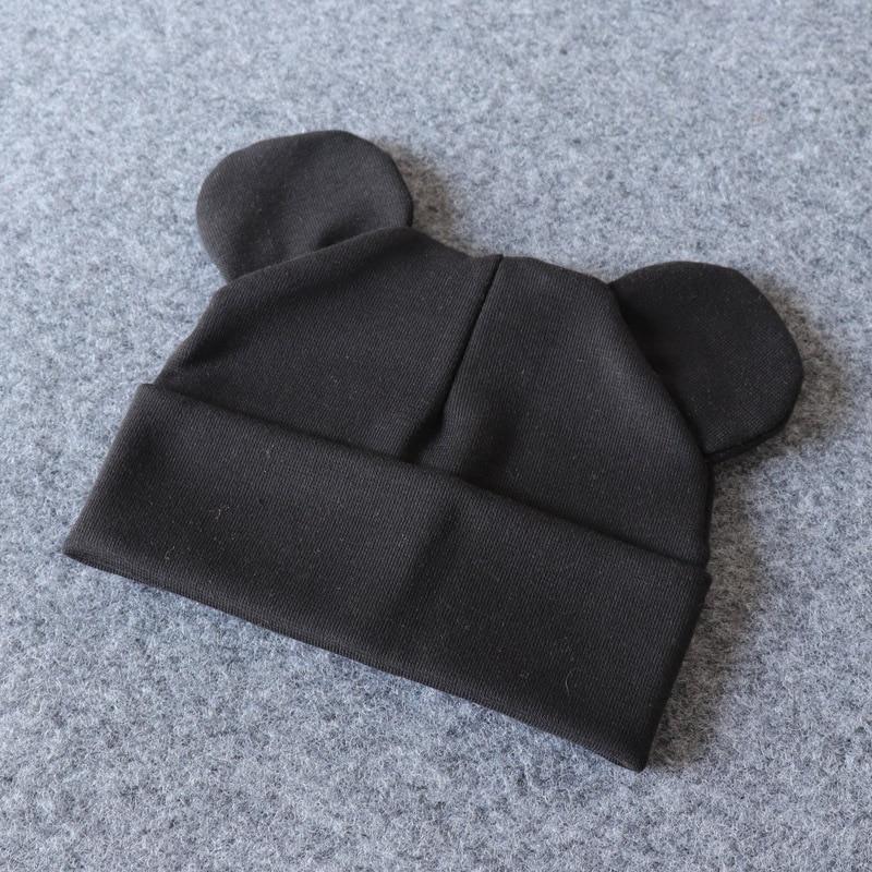 Baby Cap With Ears Cotton Warm Newborn Accessories Baby Hat For Kids Infant Toddler Beanie Cap