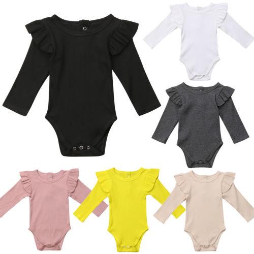 Baby Girl Rompers Princess Newborn Baby Clothes GirlsLong Sleeve Jumpsuit Kids Baby Outfits Clothes Or Girls