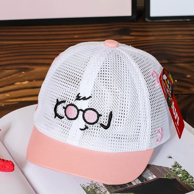 Luxury Summer Newborn Baby Sun Hat Cotton Beret Hat Cartoon Striped Bear Snapback Baseball Cap Baby Hats For girls and Boys Kids