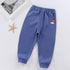 New Kids 1-5Year Baby Boys Pants Autumn Warm Toddler Infant Long Trousers Cartoon 100% Cotton Kids Children Pants