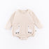 Romper Set Fashion Cartoon Bodysuit Hat and Pant  Clothing Set Cute Animal Newborn Baby Clothes Pajamas