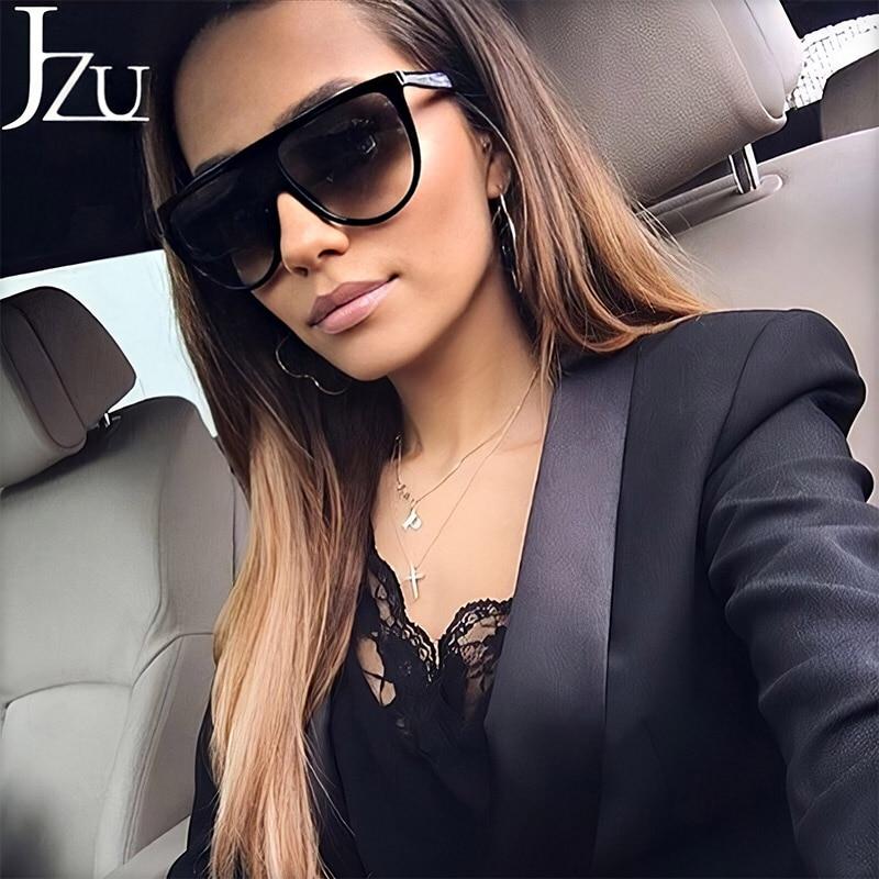 Luxury Popular and Famous Elegant Oversized Big Frame Oval Sqaure Woman Vintage Retro Woman  Sunglasses  With UV400 Protection