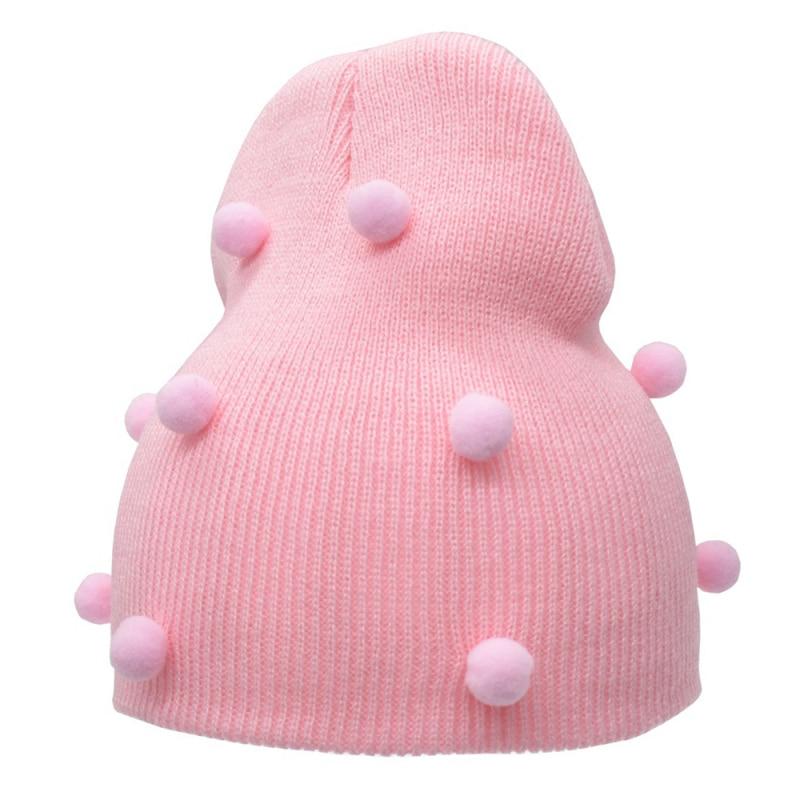 Baby Girl Boy Winter Spring Autumn Soft Warm Knit  Caps for Babies