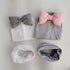 infant Baby Hat Girl big bow Butterfly Knot Cap cotton Collar Scarf set hat for girls baby