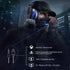 NEW Trend  Gaming Headset Gamer Ear Wired Headphones for Smartphone/PS4/PC/Xbox with Retractable Rotate Microphone and LED Light