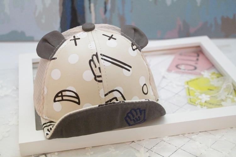 Baby Sun Hat Cotton Cartoon Baby Summer Cap Infant Soft Baseball Cap For Girls And Boys In Elegant New Design