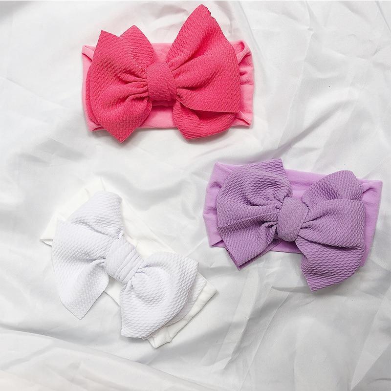 Baby Headbands For Newborn Hair Band Cute Baby Bow Flower Elastic Bow Headwear Kids Gifts Girl Hair Accessories