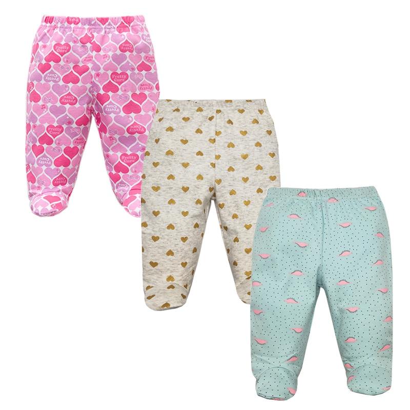 3PCS Baby Pants 100% Cotton Baby Girls and  Boys Clothes Unisex Casual Bottom PP Pants Newborn Baby Clothing For Children