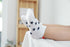 5 Pairs Cotton Mesh Cute Lovely Short Baby White Comfortable Sock With Red Heart For Girls And Boys