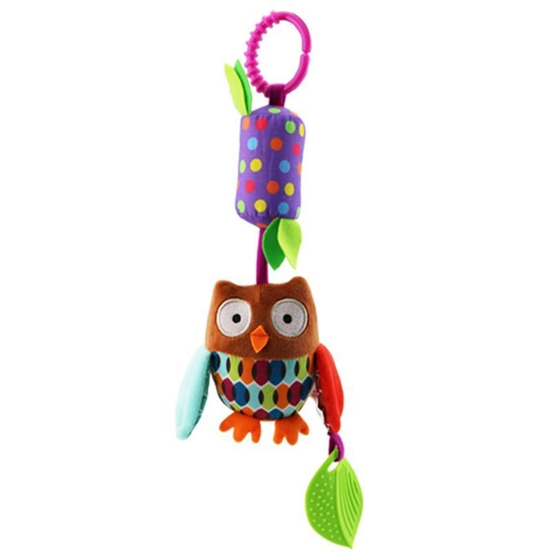 Baby Toys Bed Stroller Baby Mobile Hanging Rattles Newborn Plush Infant Toys for Baby Boys and Girls