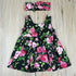 Interesting Toddler Kids Baby Girl Party Princess Floral summer Dress Pageant Clothes New Design With Bow