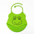 Silicone Baby Bibs waterproof Baby Saliva Towel Animal Adjustable Cloths Bandana Soft Feeding Cartoon Bib For Kids