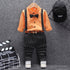 Modern Luxury Classic style Fall Baby Boys and Girls Clothing Set T-shirt Tops Pant Tracksuits Outfits For Kids