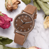 New  Women's Fashion Leather Wrist Watch For Women and Ladies Excelent Gift  For Women and Girls