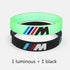 Hologram Bracelet ///M Sport M Power Black White Silicone Wristband Bangle for Auto Club Fans M3 M5 M6 3/5/7 Series