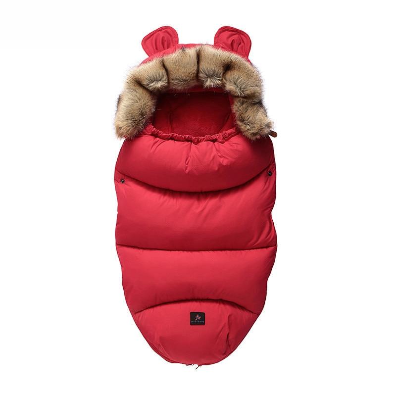 Sleeping Bag Baby Sleepsack For Stoller Thick Blanket Soft Warm Envelope For Newborn Sleep Bags With Footmuff For Baby