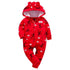 Modern Infant Baby Rompers Coral Fleece Animal Overall Baby Halloween Xmas Costume Clothes Baby jumpsuit Romper For Kids