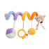 Modern Rattles Mobile Bed Baby Toys Cute Crib Stroller Spiral Newborn Educational Cartoon Animals Rattle Toy For Kids