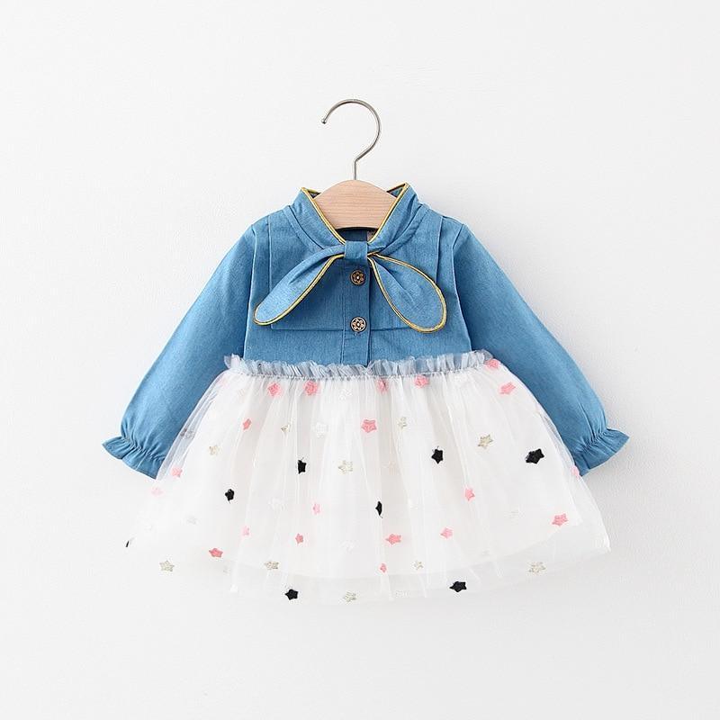 Modern Retro Baby Girls Dresses For Baby Princess Dress Infant 1st Year Birthday Party Dress Newborn Baby Clothes