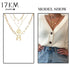 Bohemian Gold Necklaces For Women Multilayer Fashion Pearl Pendants Necklace Portrait Chokers Trendy New Jewelry Gift