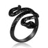 Fashion Retro Exaggerated Spirit Snake Ring Personality Punk Wind Snake-Shaped Nightclub Style  Ring For Women and Girs Student Trend Jewelry Design