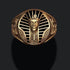 Luxury Epic Elegant Rings For Men With Gold Snake Gothic Animal And Sphinx Mysterious Egyptian Pharaoh