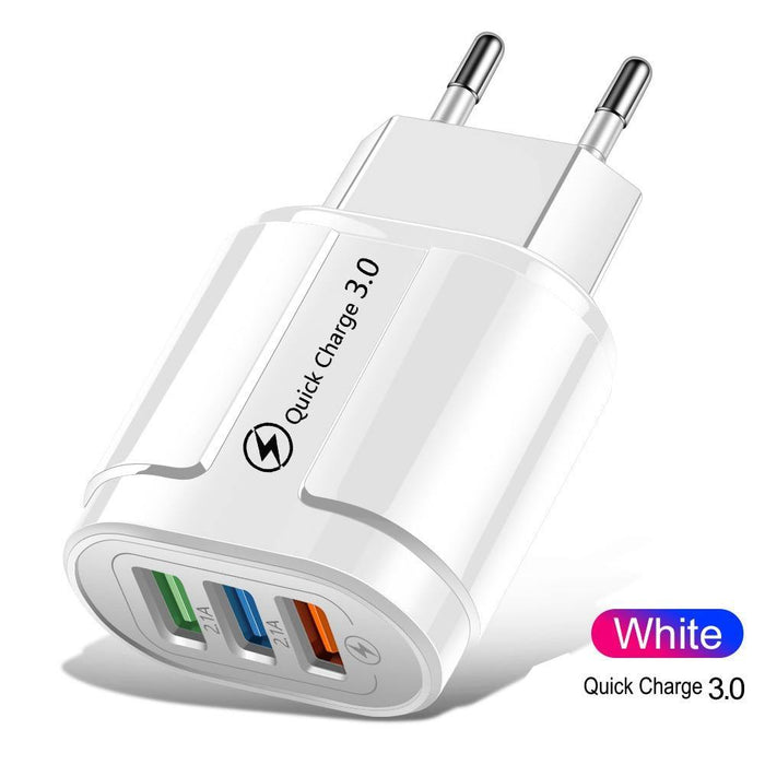 Fast Universal USB Charger Quick Charge 3.0 4.0 Wall Powerful Mobile Phone Tablet Chargers
