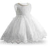 Luxury Modern Baby Girl Christmas Dress Newborn Baby Girls Bow Dresses For Baby 1st Year Birthday Party