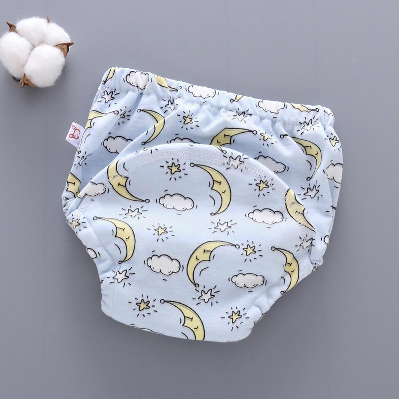 Baby Training Pants Cloth Diapers Washable 6 Layers Gauze Cover Breathable Spring Reusable Newborn Diaper Nappies For Baby and Kids