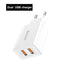 Mini Fast USB 18W Charger Support Quick Charge 3.0 USB Type-C PD Charger Portable Phone Charger