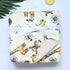 Baby Blankets New Layer Coral Fleece Infant Swaddle  Wrap Owl Printed Newborn Baby Bedding Blanket