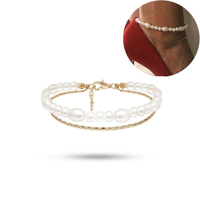 Luxury Chain Brecelet for Leg In Punk Gold Thick Anklet Style  Link Chain Anklets For Women Chunky Ankle Bracelet Foot Jewelry