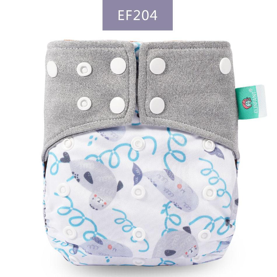 Trend New Print Eco-friendly Cloth Diaper Baby pocket Waterproof Cartoon Owl Baby Diapers Reusable Cloth Nappies For Baby and Kids