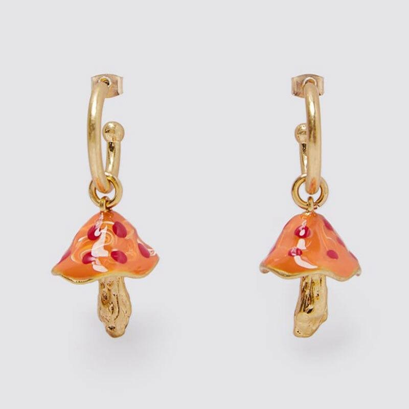 New Modern Irregularity Resin Flower Drop Earrings Stylish Wedding Jewelry For Women Handmade Elegant Earring