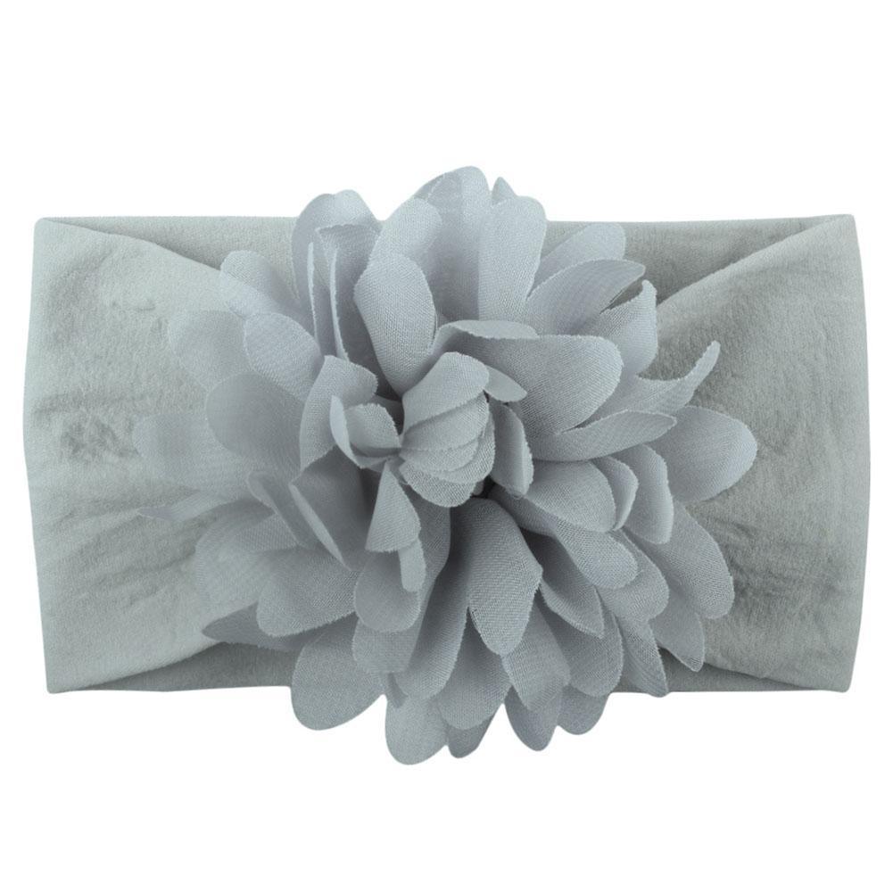 Headband Turban Flower Baby Girl Headbands Elastic Kids Hair Band Kids Hair Accessories Hair Bow For Girls