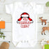 Baby Girl / boy Clothes Cute Dog Christmas Print  One-Pieces Bodysuit for Newborns Design