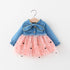 Modern Retro Baby Girls Dresses For Baby Princess Dress Infant 1st Year Birthday Party Dress Newborn Baby Clothes