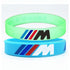 Hologram Bracelet ///M Sport M Power Black White Silicone Wristband Bangle for Auto Club Fans M3 M5 M6 3/5/7 Series