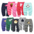 5 PCS/SET  Modern Baby Pants 0-24 Months Baby Children Colorful and Cute Wear Winter  Set For Baby Girls And Boys Kids