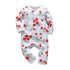 Modern Printed Baby Boys and Girls Romper Cotton Long Sleeve Jumpsuit for Infant Clothing Newborn Baby Kids