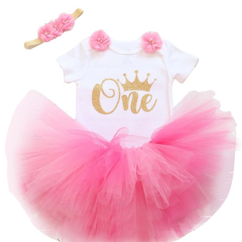 Modern Luxury Unicorn Party Dresses For 1 Year Baby Girl Birthday Outfits FOr 1st Birthday Party In Modern New Design